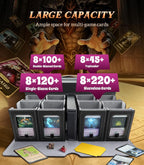 TiMOVO MTG Commander - Caja de cubierta modular 11 en 1 para TCG/PTCG