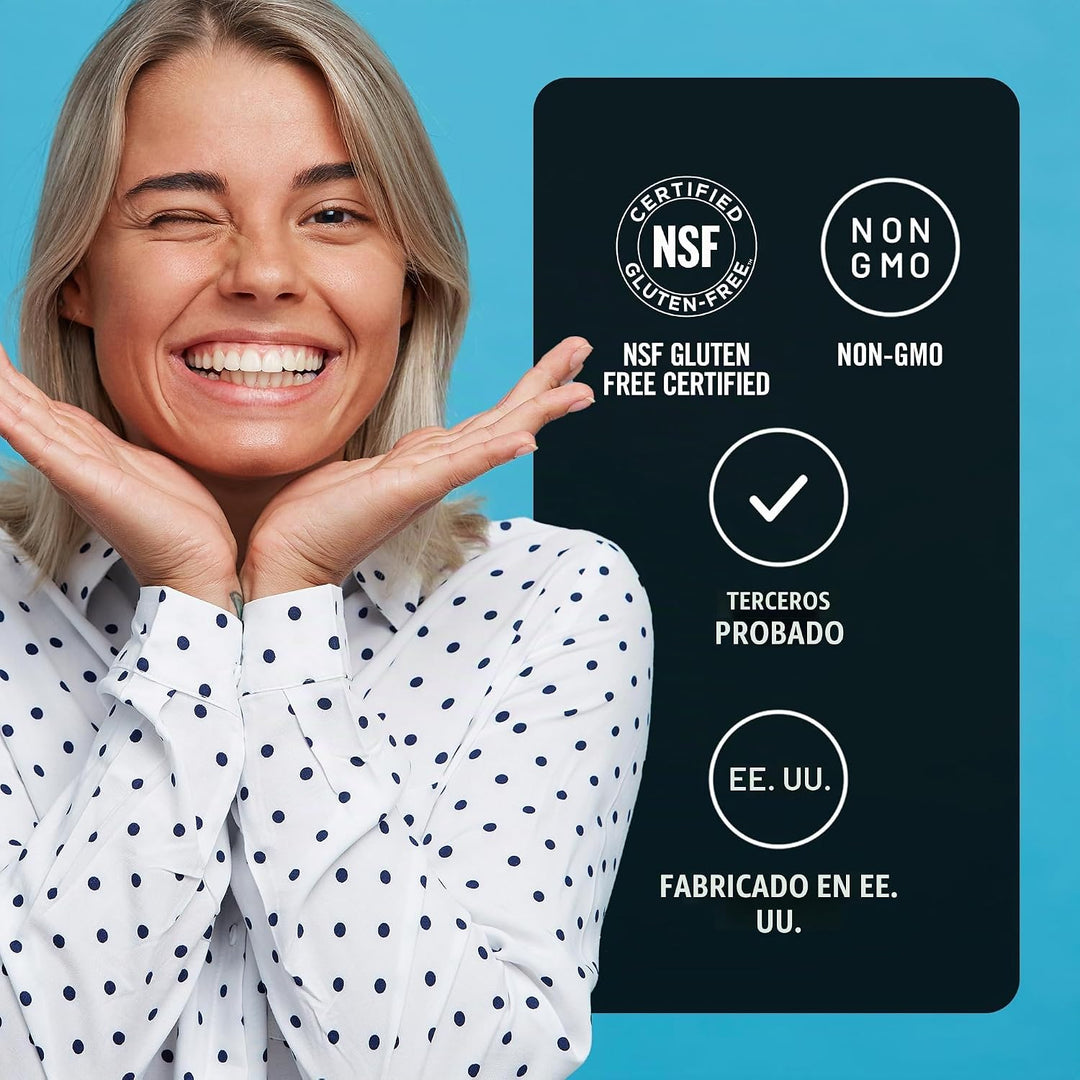Probióticos masticables para salud oral NatureWise, protección clín...