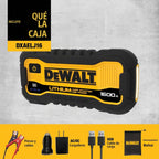 DeWalt DXAELJ16 Arrancador de Batería de 1600 Amperios Pico Reforzador de Batería con Estación de Energía USB