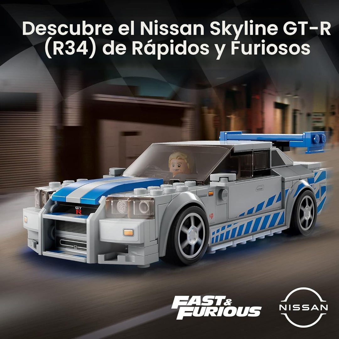 LEGO Speed Champions 2 Fast 2 Furious Nissan Skyline GT-R