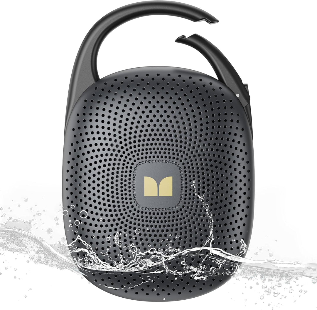 Monster Altavoz de clip con mosquetón, altavoz de ducha Bluetooth 6...