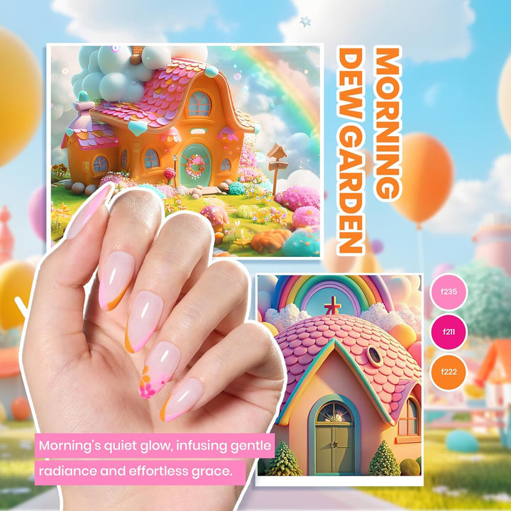Kit de esmalte de uñas en gel Beetles con luz UV - 55 colores, 80 p...