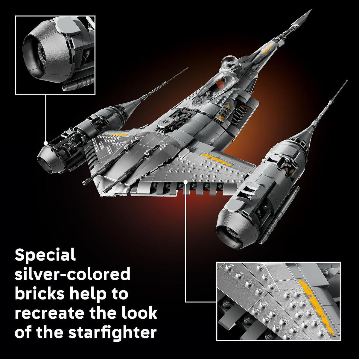 LEGO Star Wars Mandalorian's N-1 Starfighter 75442