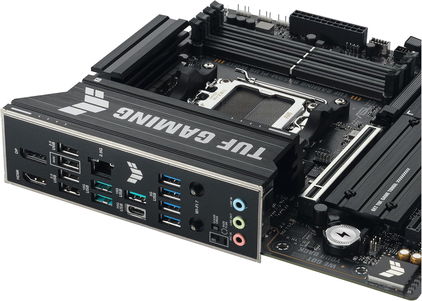 Placa Base mATX TUF Gaming B850M-PLUS WIFI7 AMD B850, 14+2+1 Etapas...