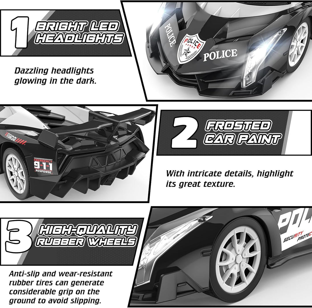 Growsland Coche de Control Remoto Coches RC para Niños 4-7 8-12, Ju...