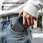 Cargador portátil con enchufe de pared, banco de energía de 38800 mAh, Negro