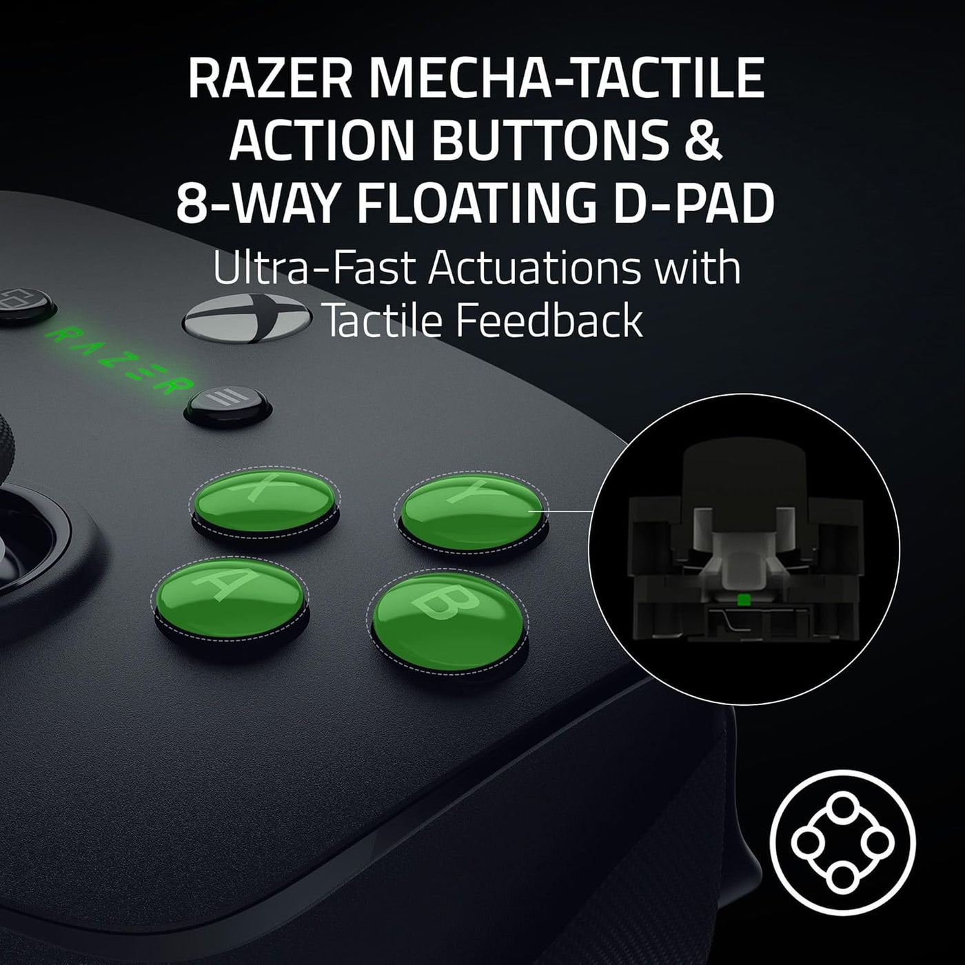 Razer Wolverine V3 Pro Wireless Gaming Controller: Licensed for Xbo...