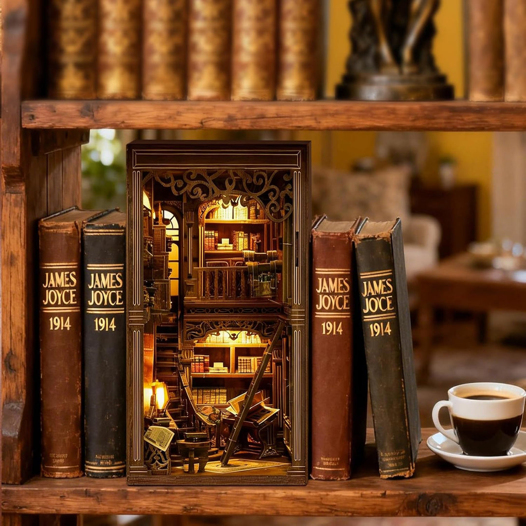 3DVASE Rincones de libros para adultos, kit de rincón de libros en...