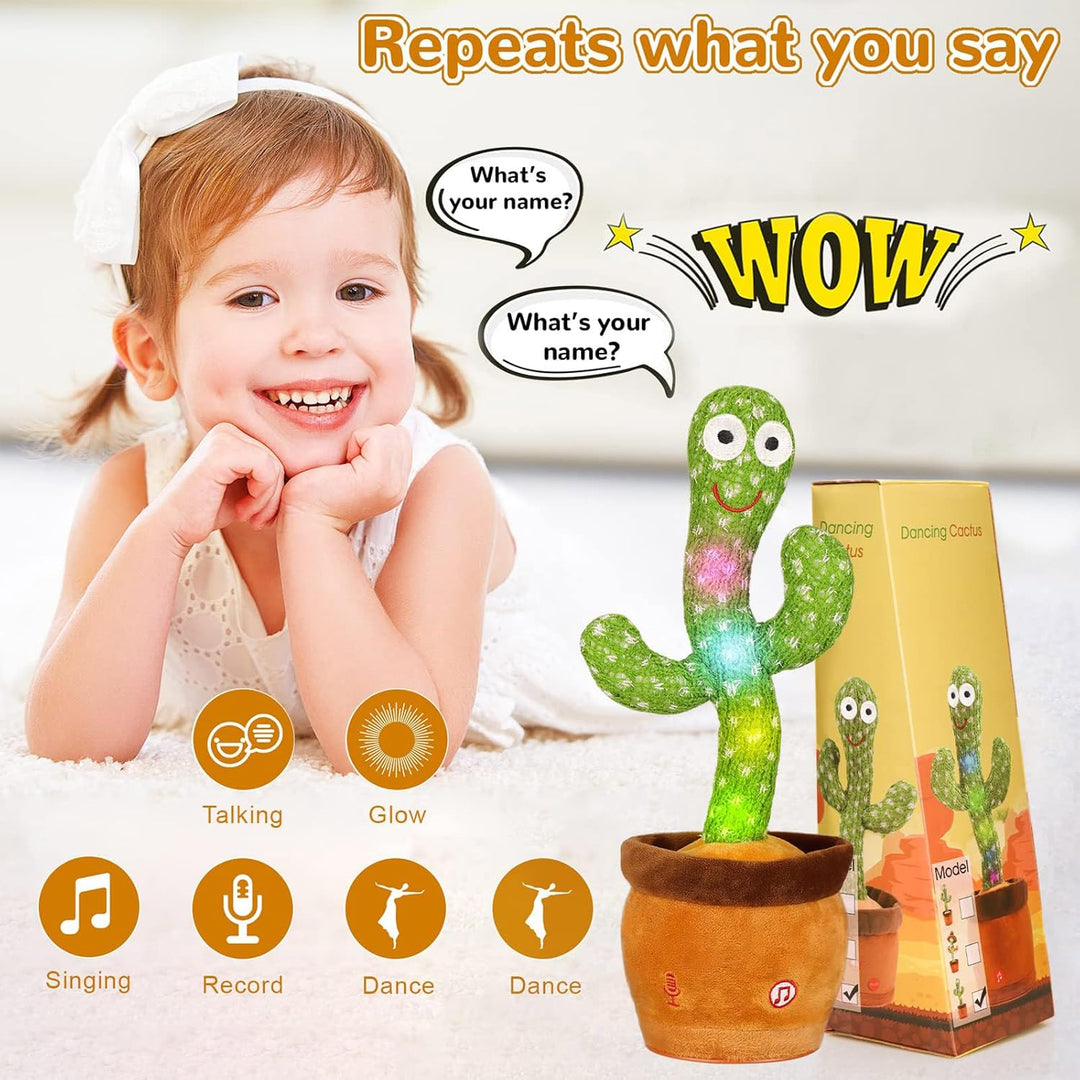 Juguete de cactus que habla bailando, juguete de cactus que imita e...