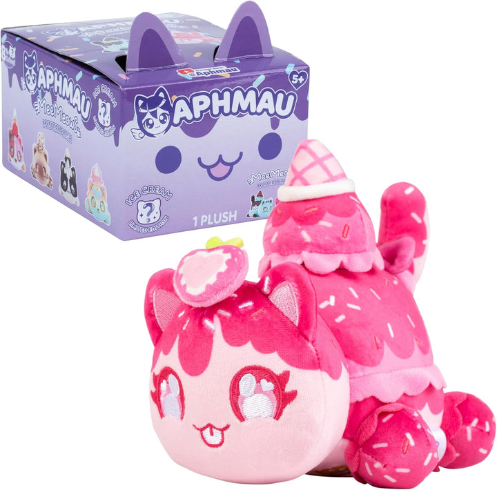 Aphmau MeeMeow Mystery Plush de 6 pulgadas Helado canal