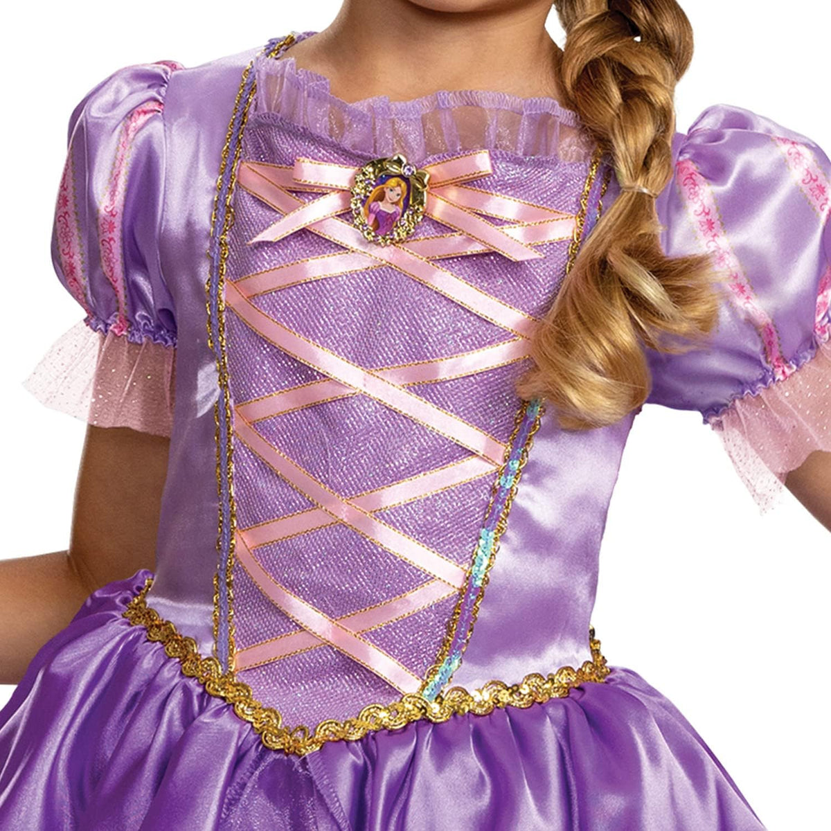 Disguise Disfraz de princesa Rapunzel para niñas, disfraz oficial de princesa de Disney, disfraz infantil