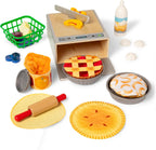 Melissa & Doug - Juego de simulación de alimentos de madera