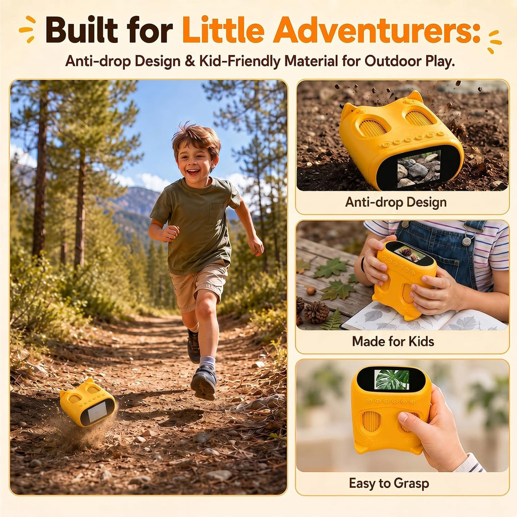 Microscopio digital portátil y telescopio para niños