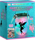 NUMI'SMILE - Kit de manualidades de linterna de unicornio y hada, frasco de luz nocturna, bricolaje, manualidades y artes para niñas de 3, 4, 5, 6, 7, 8-12 años, juguetes de unicornio y hada, regalo