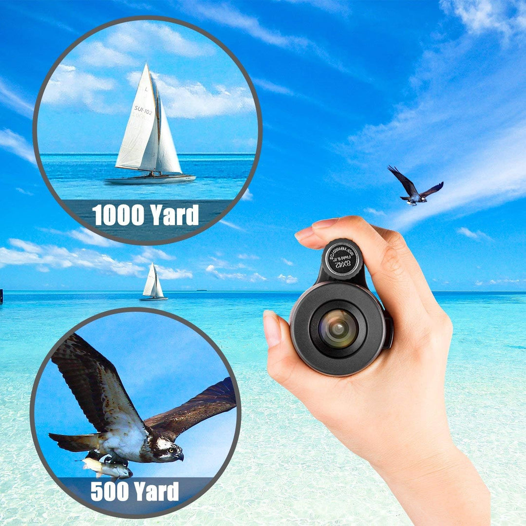 FEEMIC Telescopio monocular de alta potencia con visión de