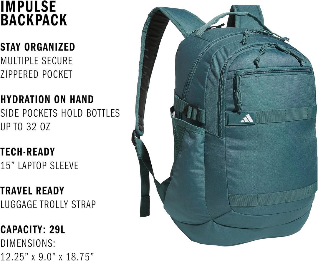 Mochila Impulse, bolsa deportiva para hombres y mujeres, duradera y...