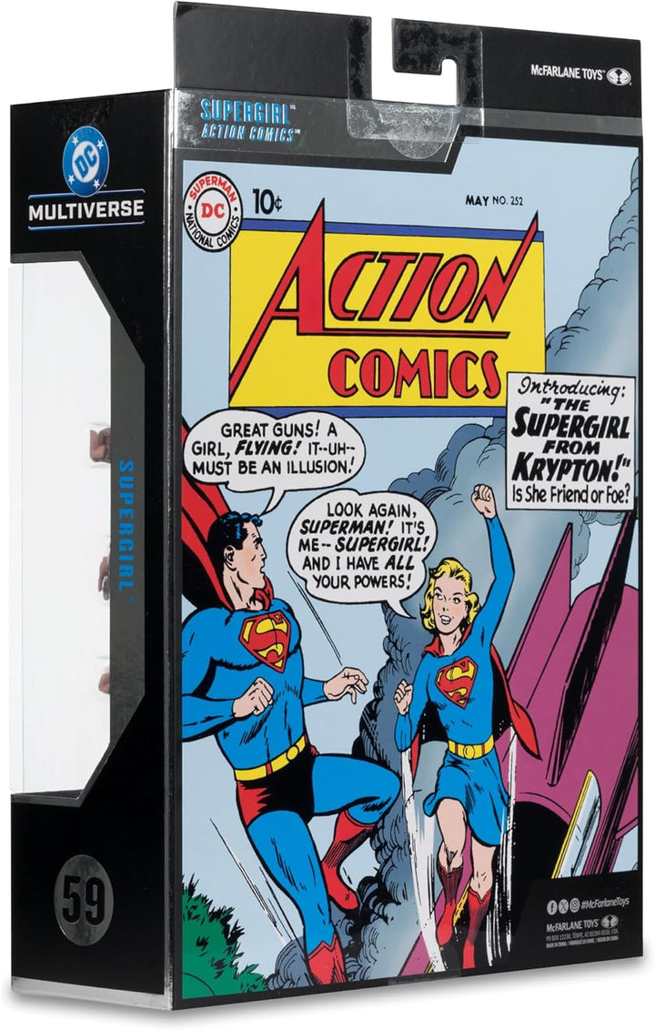 McFarlane Toys - DC Multiverse Supergirl (Action Comics) Figura de...