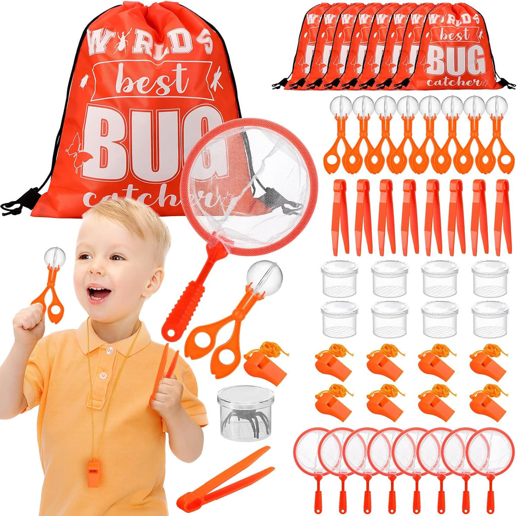 Silipull - Kit de captura de insectos de 48 piezas para niños a granel