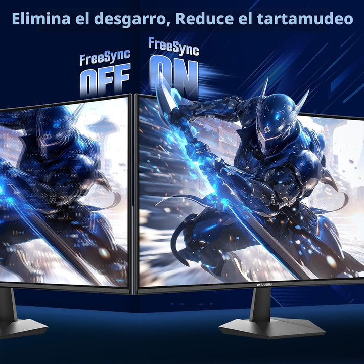 SANSUI Monitor curvo para juegos de 24 pulgadas de 160 Hz, monitor...