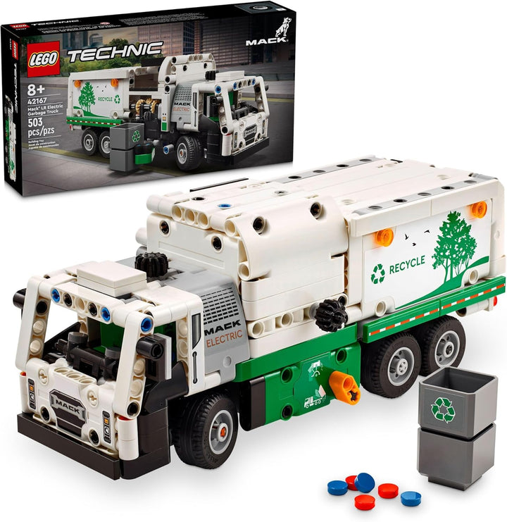LEGO Technic - Camión de basura de juguete modelo Mack LR