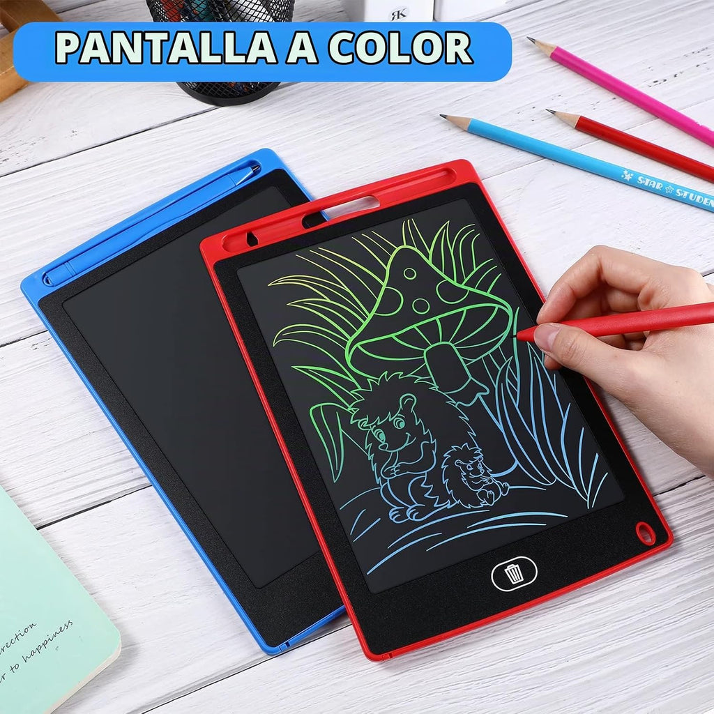 Zhehao Tableta de escritura LCD de 32 piezas para niños 8.5 "borrable