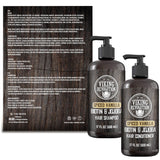 Viking Revolution Champú y acondicionador de barba para hombres con...