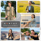 Hontry Binoculares para adultos y niños, prismáticos compactos