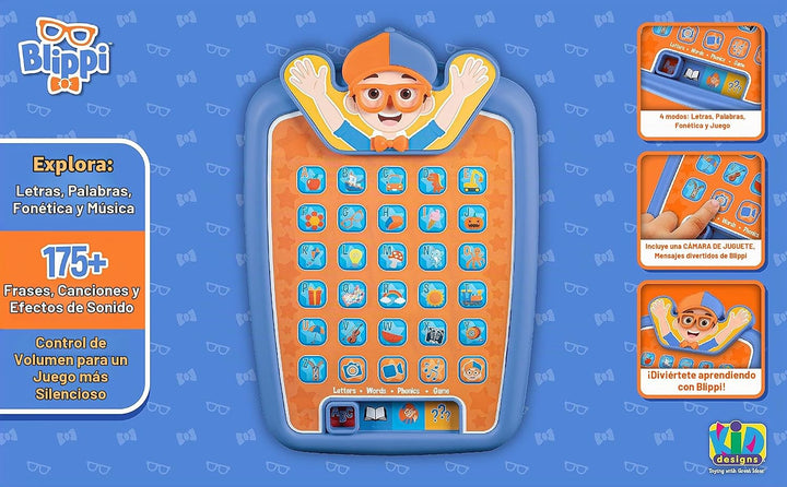 Blippi - Tableta infantil con juegos de aprendizaje preescolar, jug...