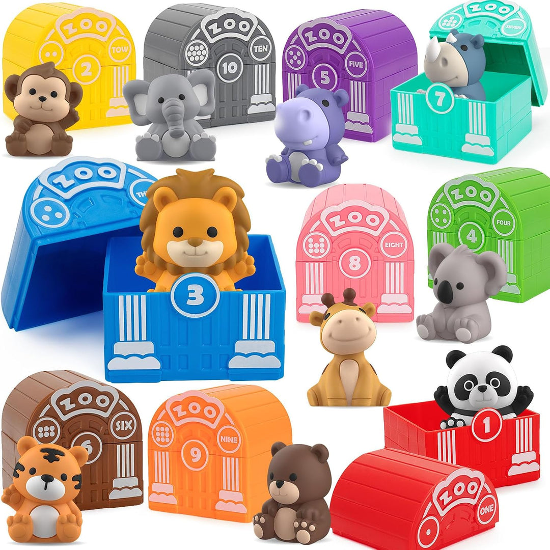 Juguetes de aprendizaje para niños de 1, 2, 3 años, 20 piezas de an...