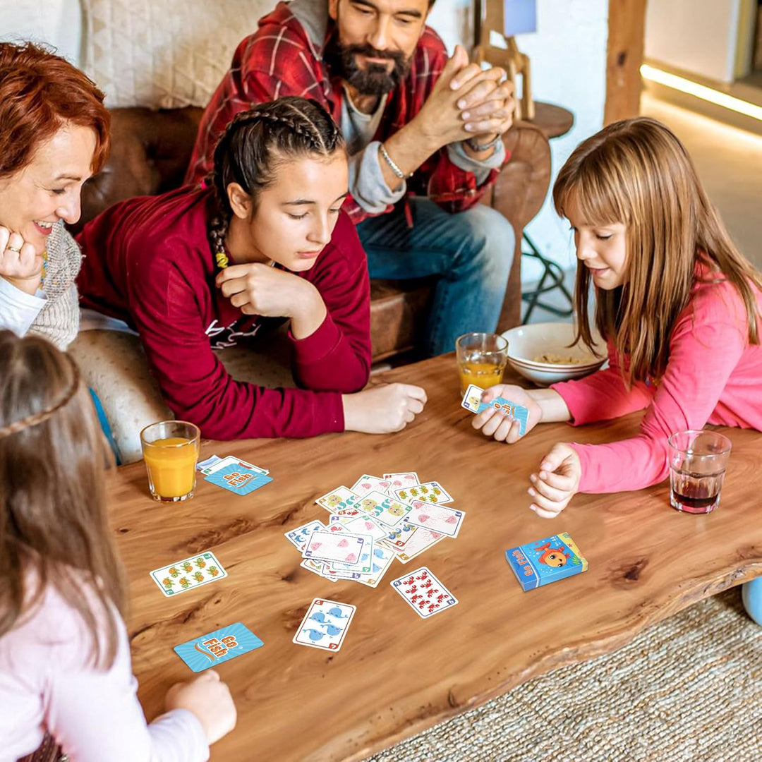 Juegos de cartas para niños ir a pescar anciana