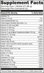 WZBIO Optizen Immune - Multivitamínico y mineral con vitamina C, B1...