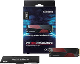 Samsung 990 PRO disipador térmico SSD 4TB, NVMe M.2 2280, velocidad...