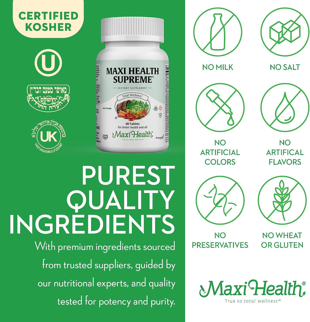 Multivitamínico para hombres y mujeres \u2013 Supreme High Potency...