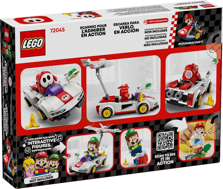 LEGO Super Mario Kart Shy Guy P-Wing - Juego de construcción de veh...