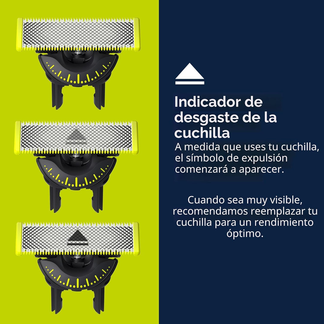 Philips Norelco OneBlade 360 Hojas de Reemplazo, para Afeitadora y...