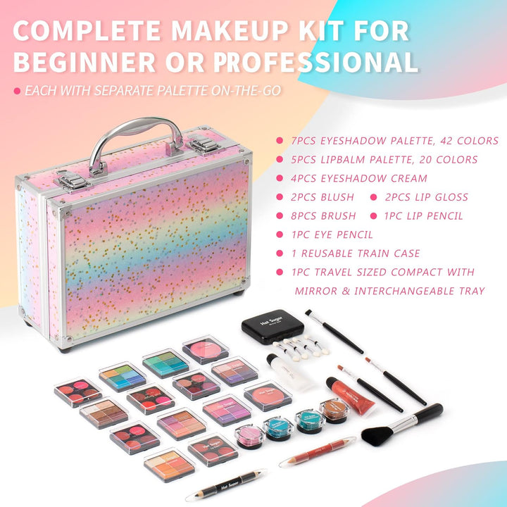 Kit de Maquillaje Hot Sugar para Chicas Adolescentes - Juego Comple...
