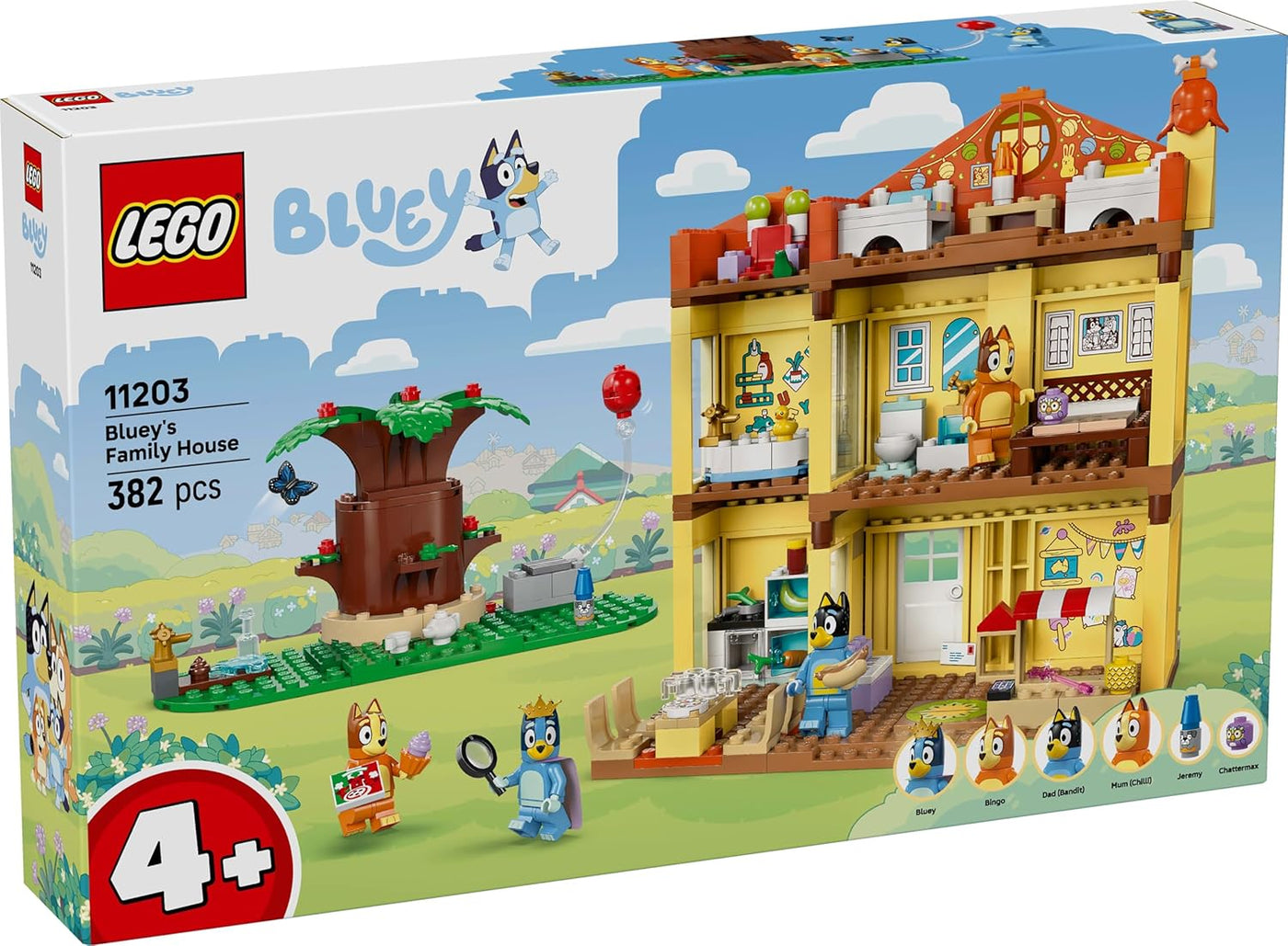 LEGO 11203 Casa familiar de Bluey Bluey, juguete, bloques de constr...