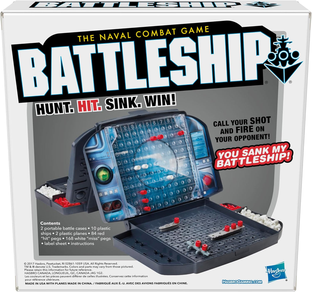 Hasbro Gaming Battleship Planes Strategy Board Game for