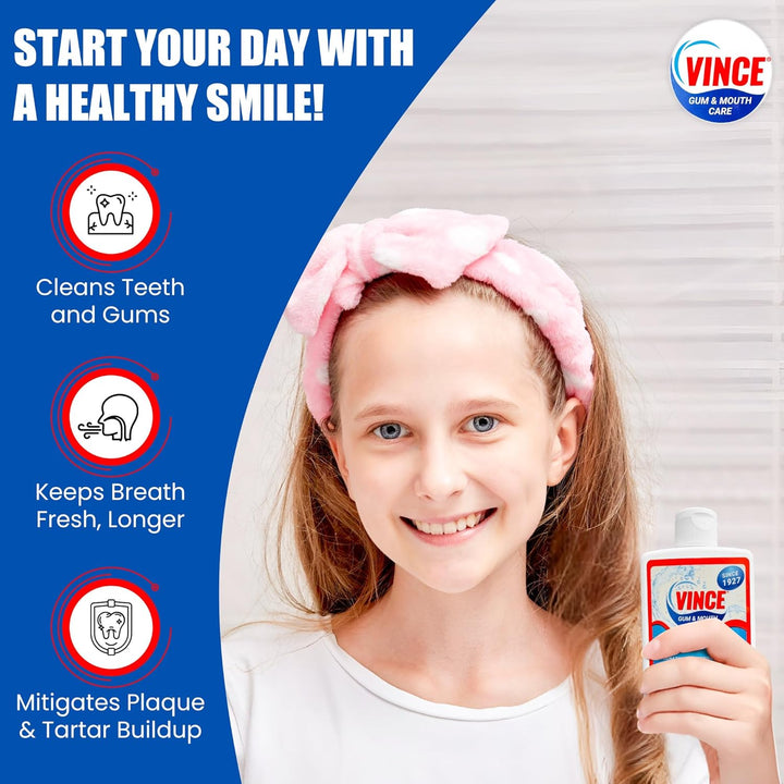 Vince Oxygenated Dentifrice - Pasta de dientes y enjuague bucal de...
