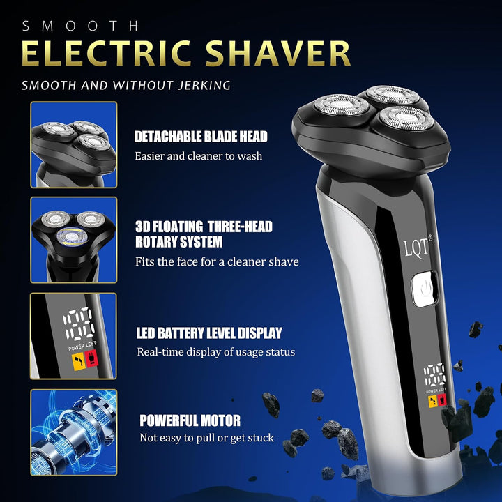 LQT Kit de peluquero profesional para hombres, cortadora de pelo in...
