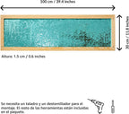 ODOXIA Marco de pared sensorial de lentejuelas | Tela sensorial de lentejuelas para niños | Guardería y escuela y habitación