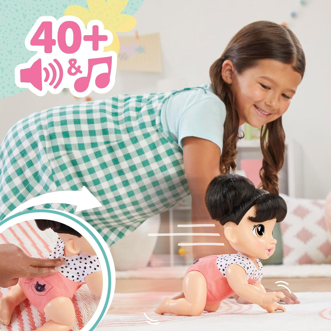 Baby Alive Crawl n Play Katie Kat - Juego de muñecas