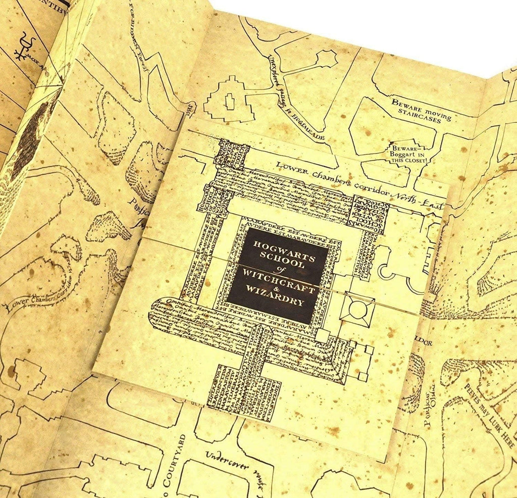 Noble Collection - Harry Potter Réplica 1/1 Mapa del Merodeador
