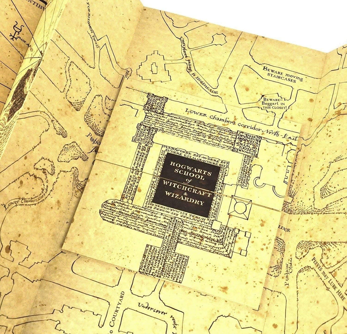 Noble Collection - Harry Potter Réplica 1/1 Mapa del Merodeador