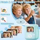 Cámara para Niños con Impresión Instantánea de Fotos a Color, Cámar...