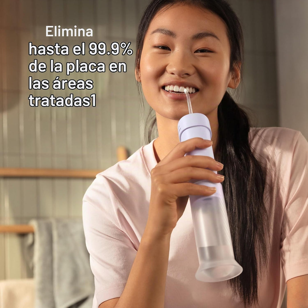 Philips Sonicare Compact Flosser 1000, morado, Cepillo de dientes e...