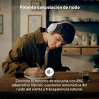 Sennheiser Momentum 5 Auriculares inalámbricos, ANC, batería de 56 horas, color blanco