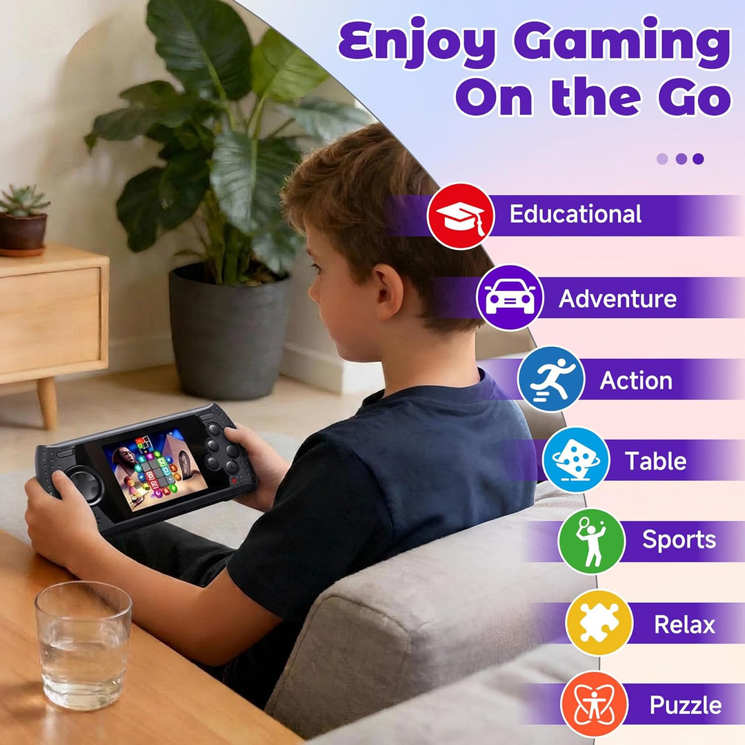 Consola de Juegos Portátil de 16 Bits para Niños con 230 Videojuego...