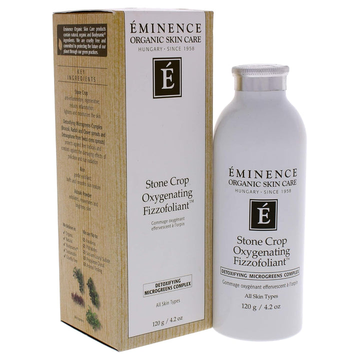 Eminence Organic Skincare Stone Crop Oxigenante Fizzofoliant, 4.2 o...