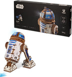 UGEARS Star Wars™ R2-D2™ Rompecabezas de madera 3D para adultos - Modelo